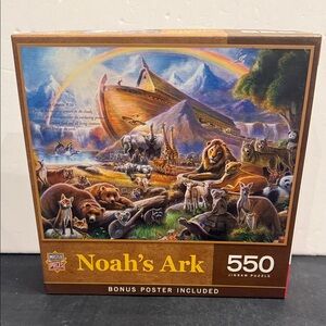 Noah's Ark 550 Piece Jigsaw Puzzle Master Pieces SALE🔴3/$25
